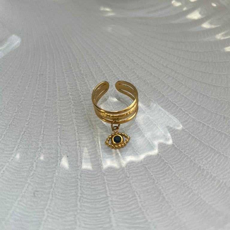 BAGUE CLÉO - 1 CHARM