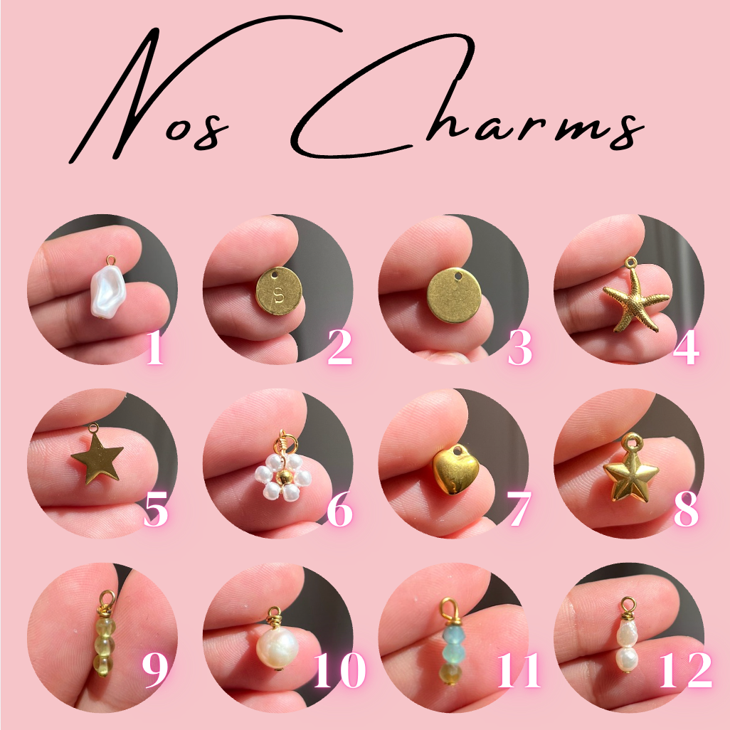 BRACELET CAPRI - 5 À 10 CHARMS