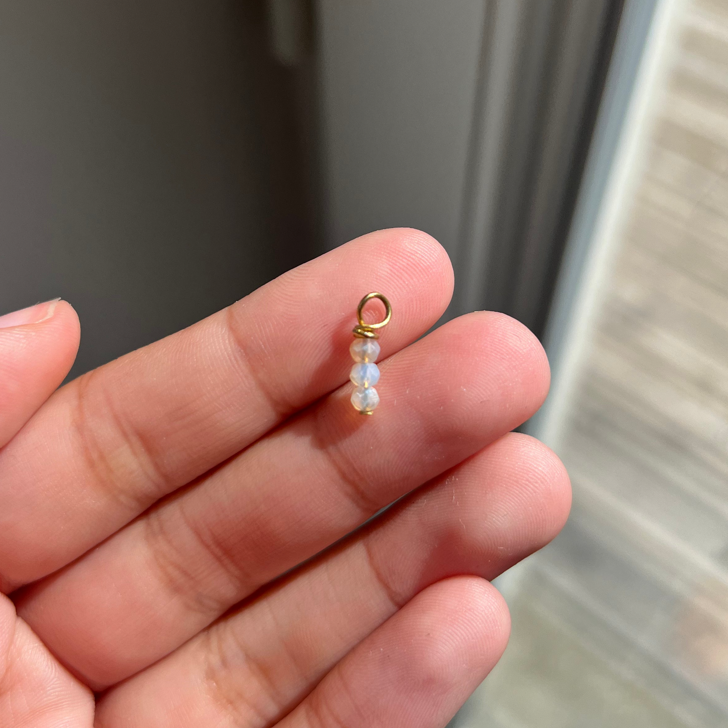 CHARM - Trio perles roses