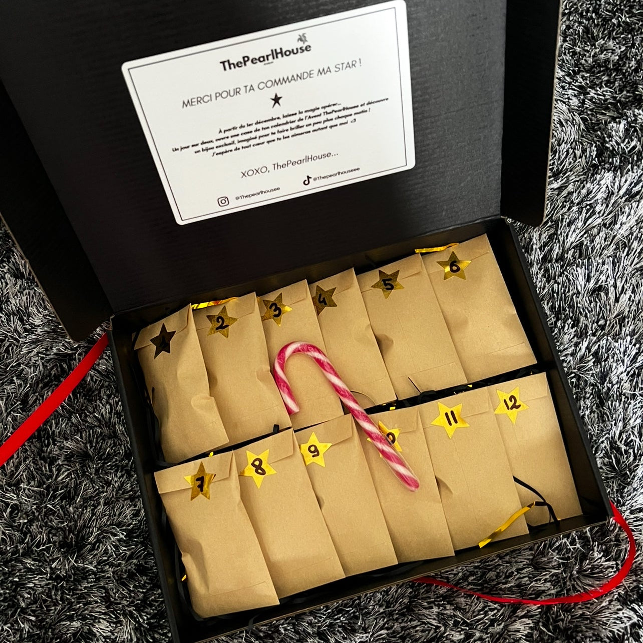 CALENDRIER DE L'AVENT 12 CASES