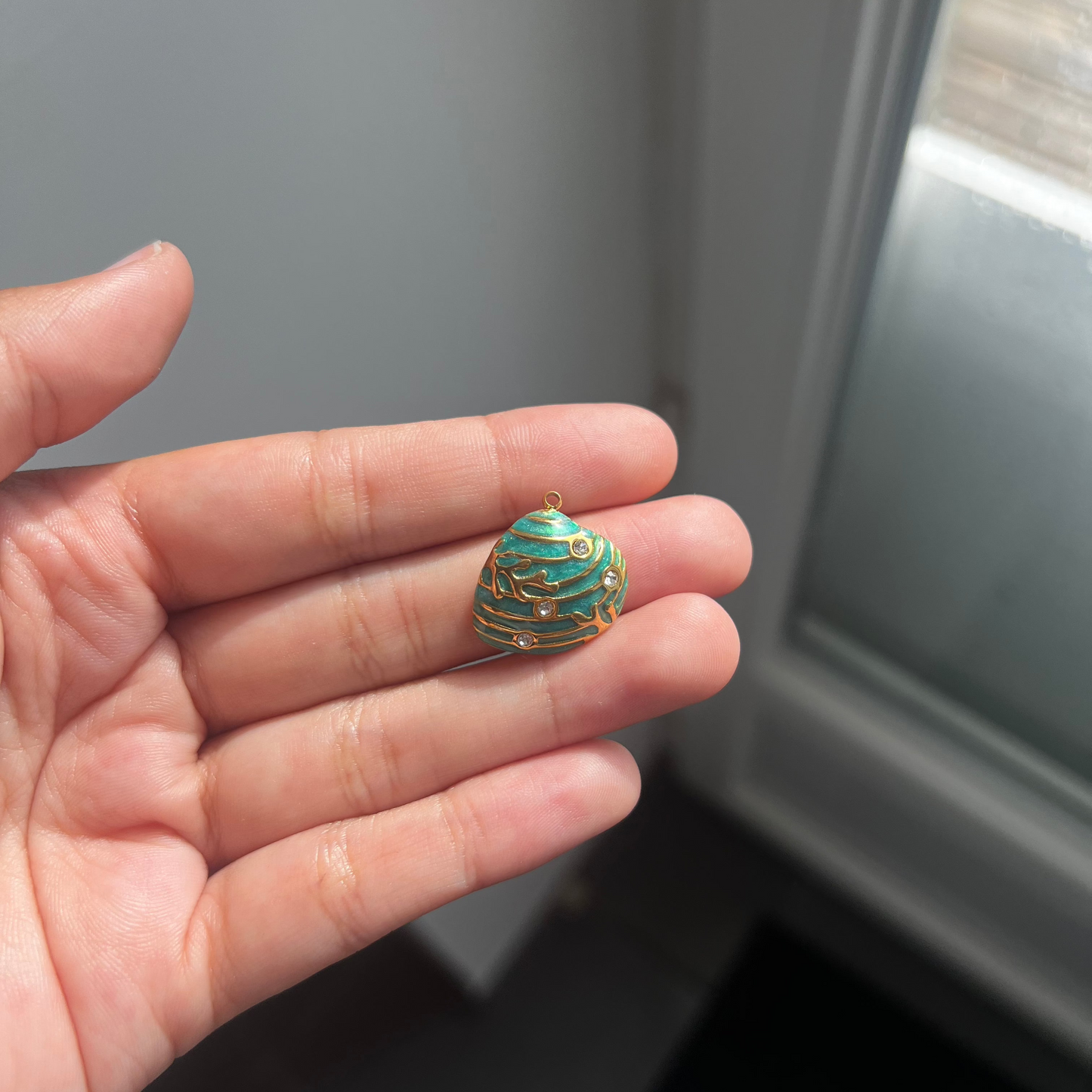 CHARM - Coquillage vert