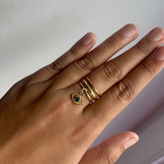 BAGUE CLÉO - 1 CHARM
