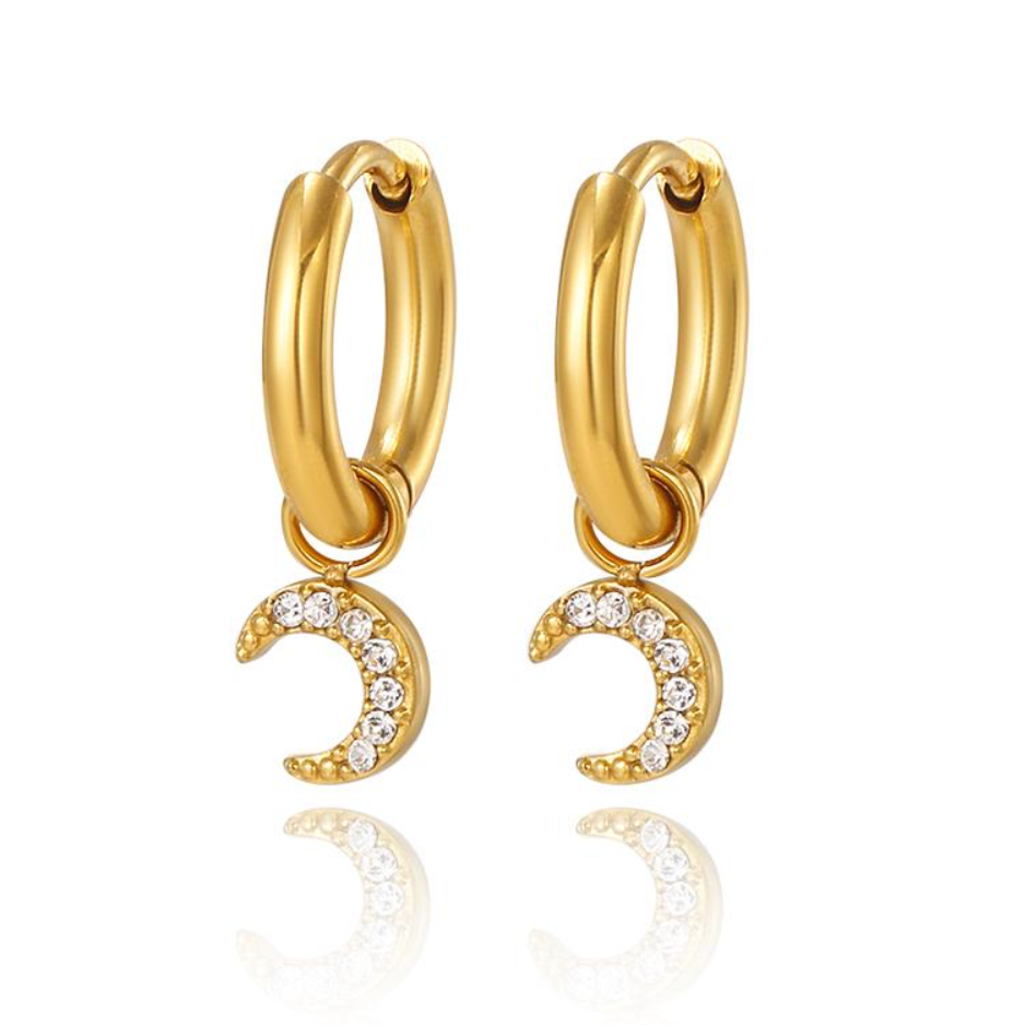 Boucles d'oreilles Luna