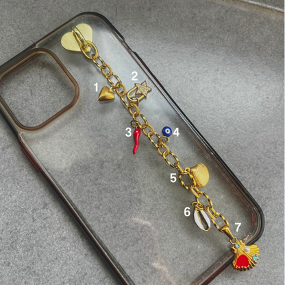 GRIGRI DE TÉLÉPHONE AYA - 7 CHARMS